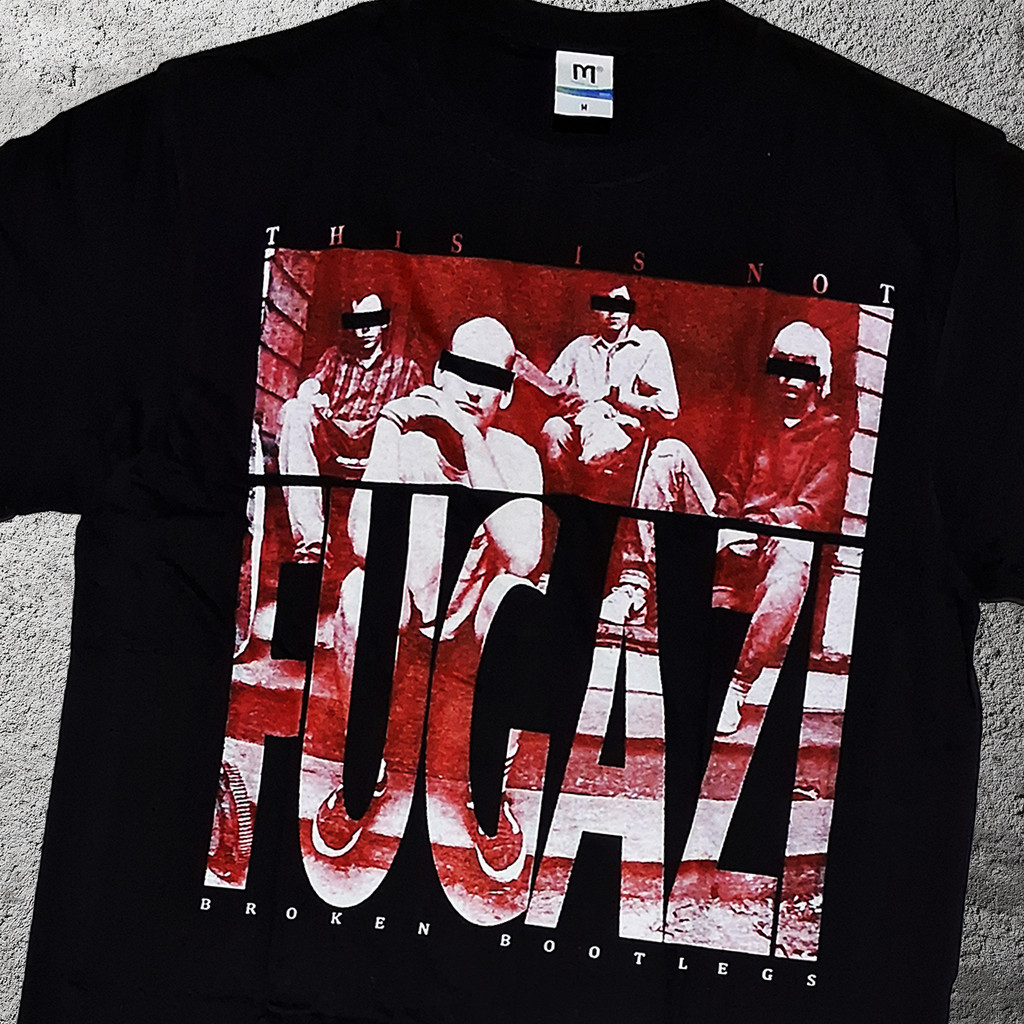 เสื้อยืดวง Fugazi - BROKEN BOOTLEGS