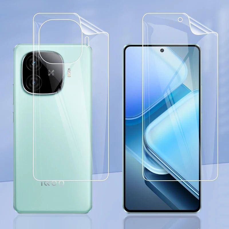 ฟิล์มไฮโดรเจลแบบใสสําหรับ VIVO IQOO Z9 Turbo Z9X ป้องกันหน้าจอสําหรับ IQOO Z9 5G ฟิล์มป้องกันด้านหน้