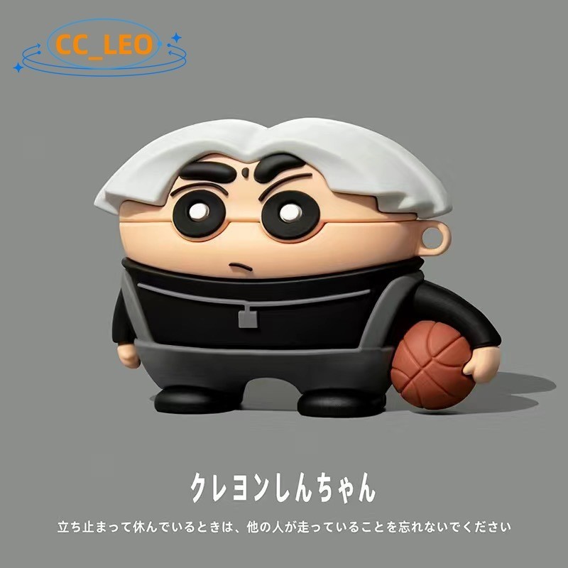 For EDIFIER W260NC Case Cartoon Crayon Shin-chan Vaseline Silicone Soft Case Cute Puppy EDIFIER W260