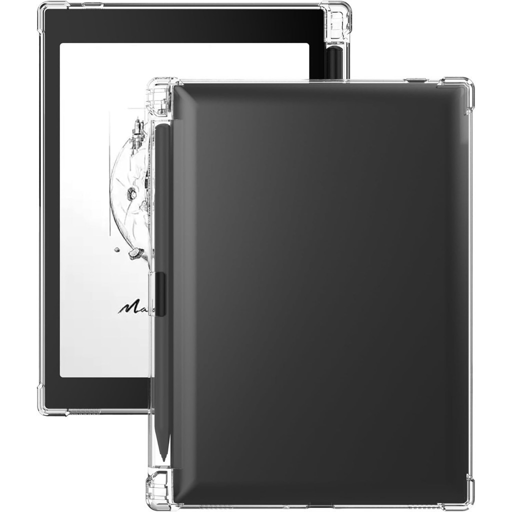 สําหรับ Onyx Boox Tab Mini C (2023) 7.8 "กรณีที่ใส่ดินสอใส TPU ฝาหลังพร้อม 4 ถุงลมนิรภัยกันกระแทก