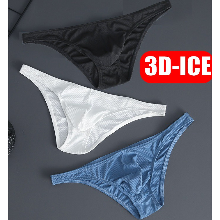 Maningm ,L ,XL 2XL ,3XLICE ชุดชั้นในชายไม่มีรอยต่อระบายอากาศได้สบายกีฬา Sensingless ขนาดใหญ่ MI461-7001