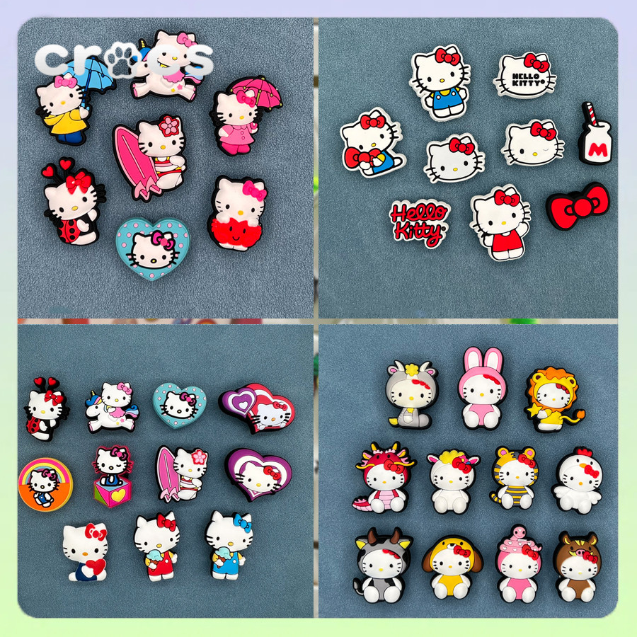 jibbitz crocs Hello Kitty series crocs jibbitz jibbitz crocs เกาหลี  jibbitz crocs ของแทั