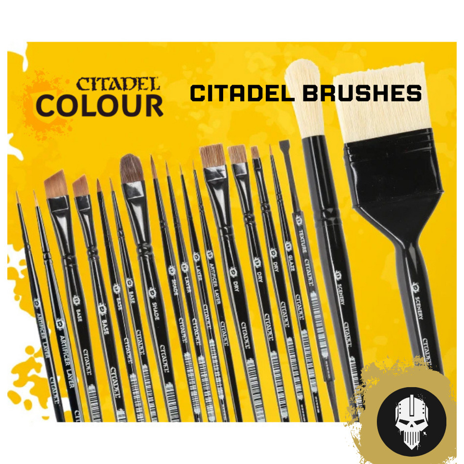 [พร้อมส่ง] Citadel : Citadel Brushes พู่กันและแปรงซิทาเดล