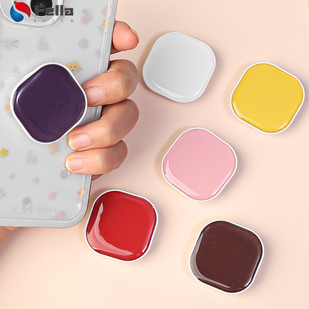 [ แนะนํา] ที่วางถุงลมนิรภัยสีทึบ - Phone Shell Stand-Grip - ขาตั้งเดสก์ท็อปแบบพกพา - ขายึดโทรศัพท์ - ถุงลมนิรภัยแบบยืดหดได้ - Lazy Man Drama Chaser - สําหรับแล็ปท็อปโทรศัพท์มือถือ