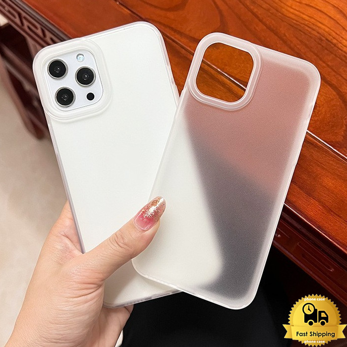 สินค้า 1 บาท ใช้กับ เคสไอโฟน11 15 14 12 13 pro max 15plus 14pro สฝ้าเคสเกาหลี ใสเคส อ่อนนุ่ม TPU คลื่น กันกระแทก