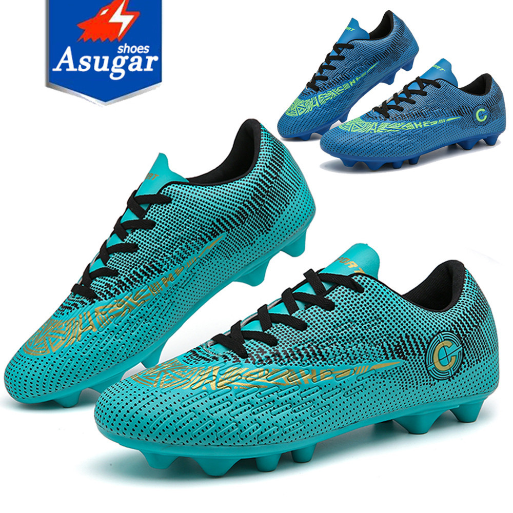 ⚽ EU31-EU43การจัดส่งภายใน 24 ชั่วโมง FG รองเท้าสตัส รองเท้าฟุดบอล รองเท้าสตาร์ท คุณภาพดี