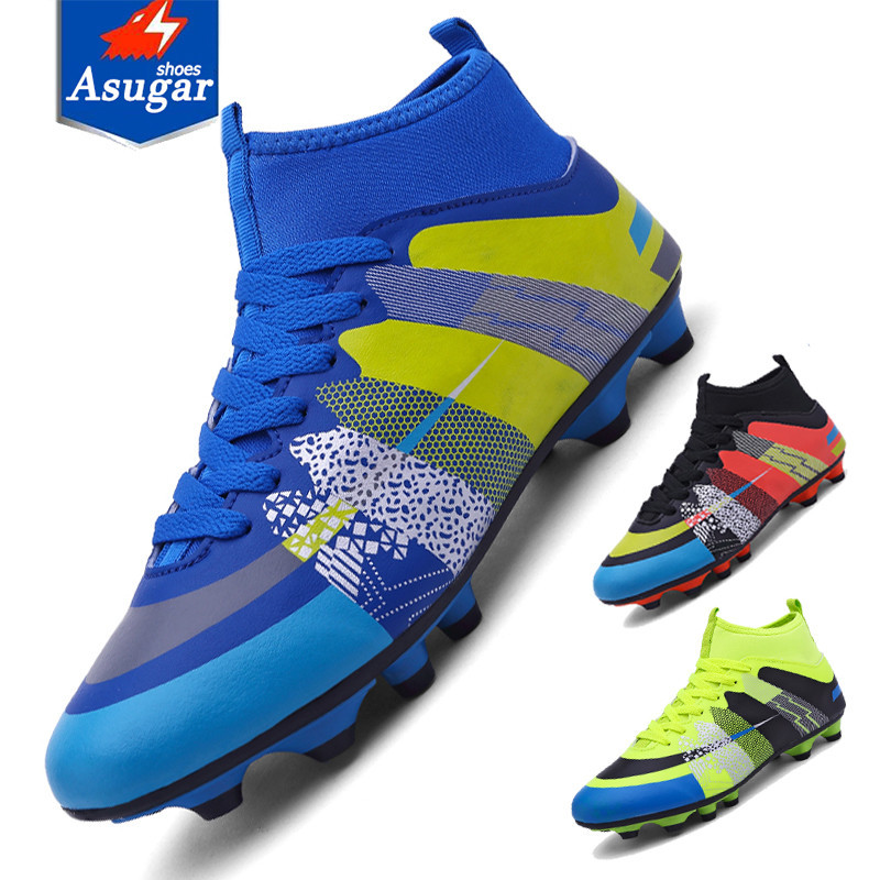 จากประเทศไทย 24 ชั่วโมง [Size:32-44] รองเท้าฟุตบอล ผู้ใหญ่/เด็ก รองเท้าฝึกซ้อม รองเท้าสตั๊ด