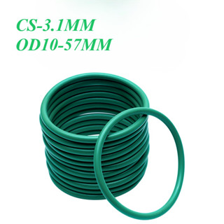 โอริงยางฟลูออรีนสีเขียวโอริงทนอุณหภูมิสูงทนกรดด่างทนต่อการสึ…