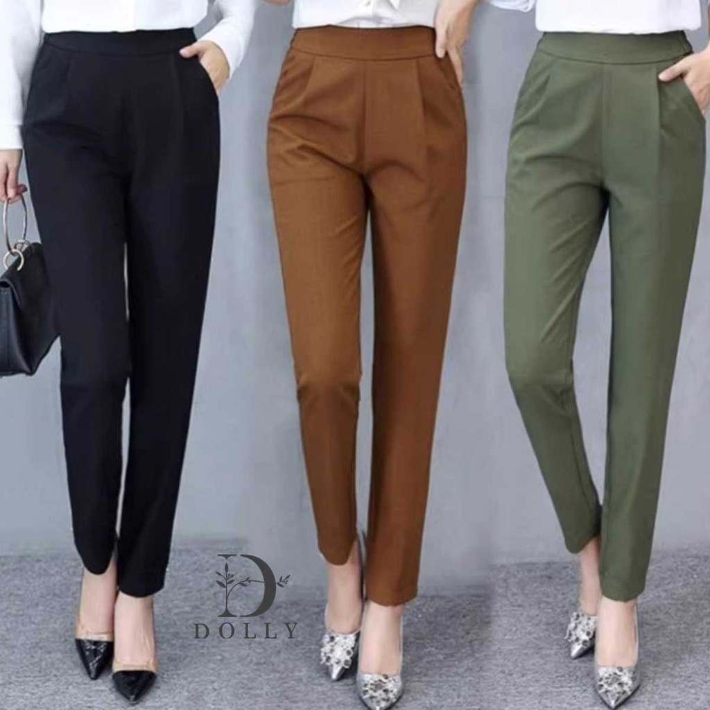 สินค้าใหม่ล่าสุด สำหรับสาวๆ กางเกงใส่ทำงานมีหลากหลายสี มีไซส์ให้เลือก