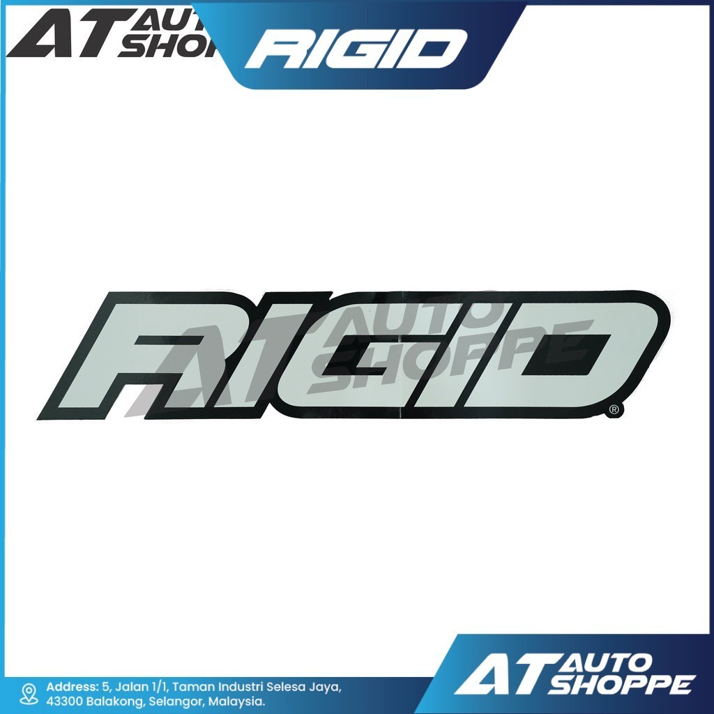 สติ๊กเกอร์โลโก้ RIGID INDUSTERIES
