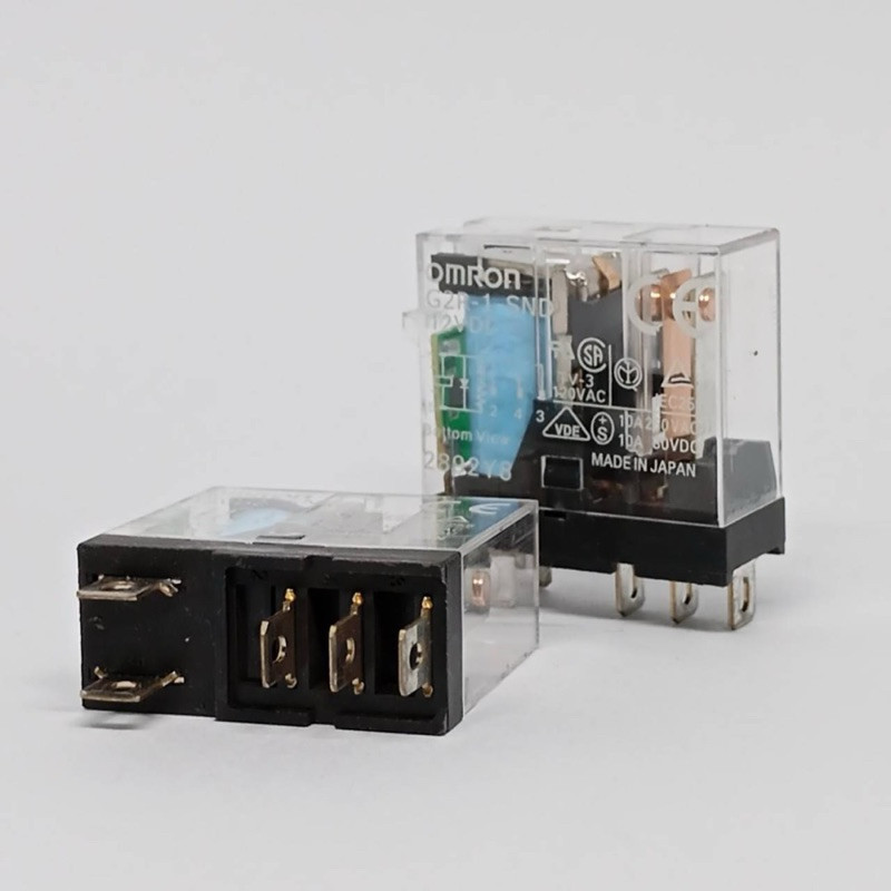 ใหม่! G2R-1-SND 12VDC รีเลย์ G2R-1-SND 24VDC ขา รีเลย์ ถ่ายจากงานจริง