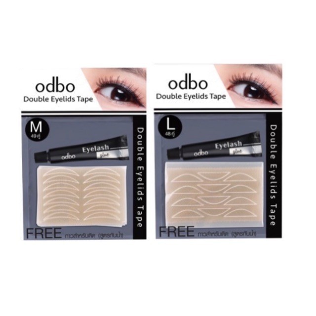Pro !!'ของแท้ odbo double eyelids tape ตาข่ายติดตาสองชั้น od848