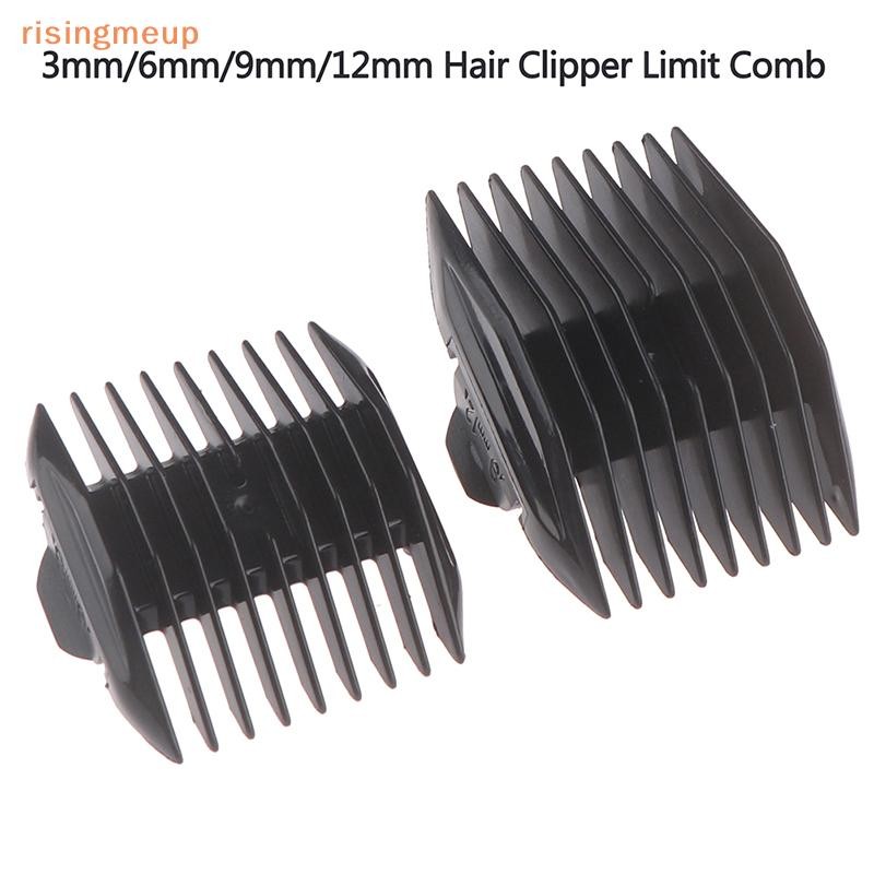 [risingmeup] 2 ชิ้น Universal Cut Limit Comb Guide สิ่งที่แนบมาขนาดตัดผมเปลี่ยน