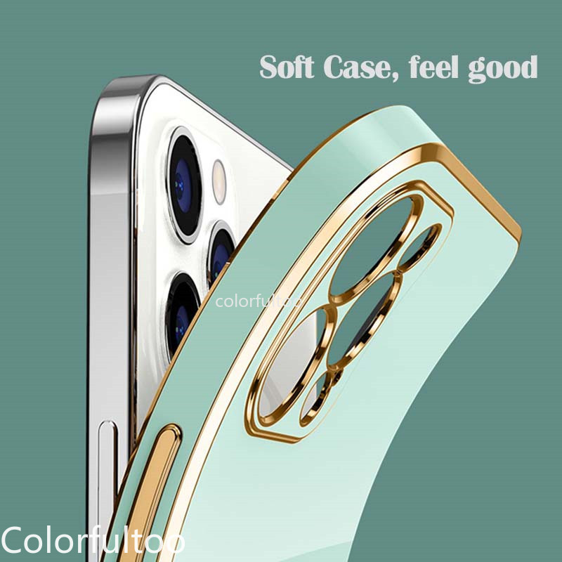 Vivo V50 2025 หรูหรา 6D ชุบ Soft TPU ซิลิโคนเคสโทรศัพท์สําหรับ Vivo V50 V40 Pro V40Lite V50Pro 5G กันกระแทกกล้องเลนส์ป้องกันปกหลังคู่ปลอกสําหรับ VivoV50