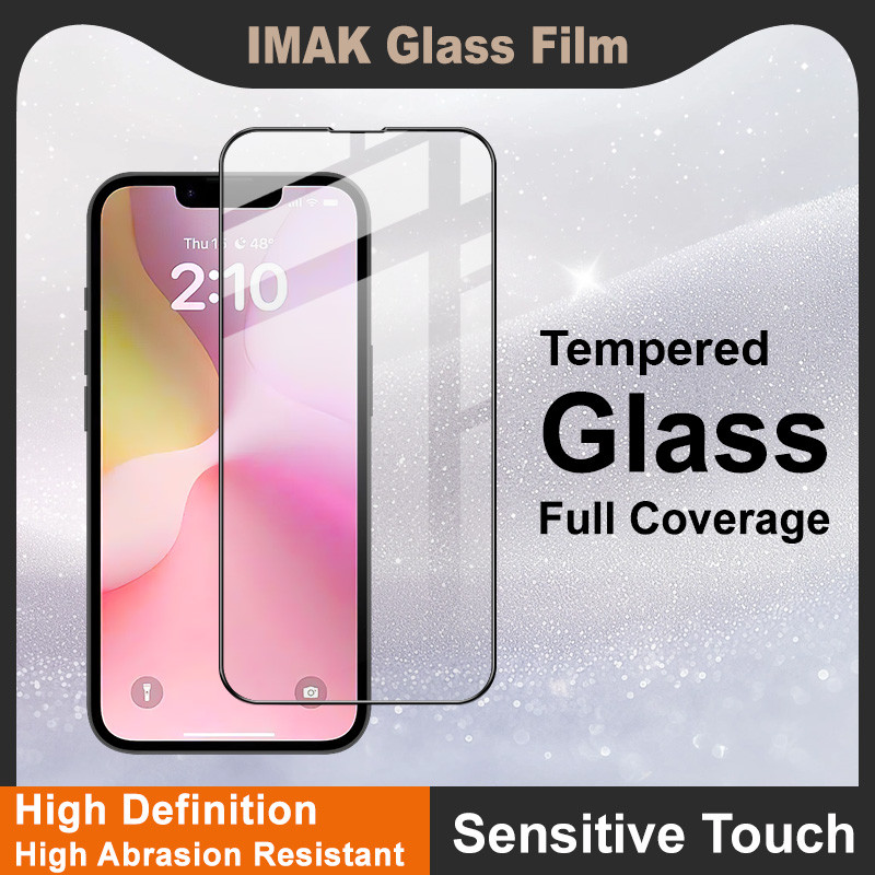 ฟิล์มกระจก iPhone 16e IMAK Pro+ กระจกนิรภัยเต็มรูปแบบสําหรับ iPhone16e 2025 ฟิล์ม