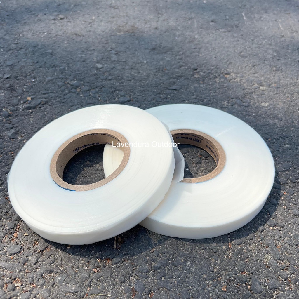 TENDA BEMIS Seam Seal 20 มม.ซีล 2 มม.ตะเข็บกว้างซีลกันน้ําสิ่งทอซ่อมเทปสําหรับเสื้อกันฝน, APD ซีลเต็