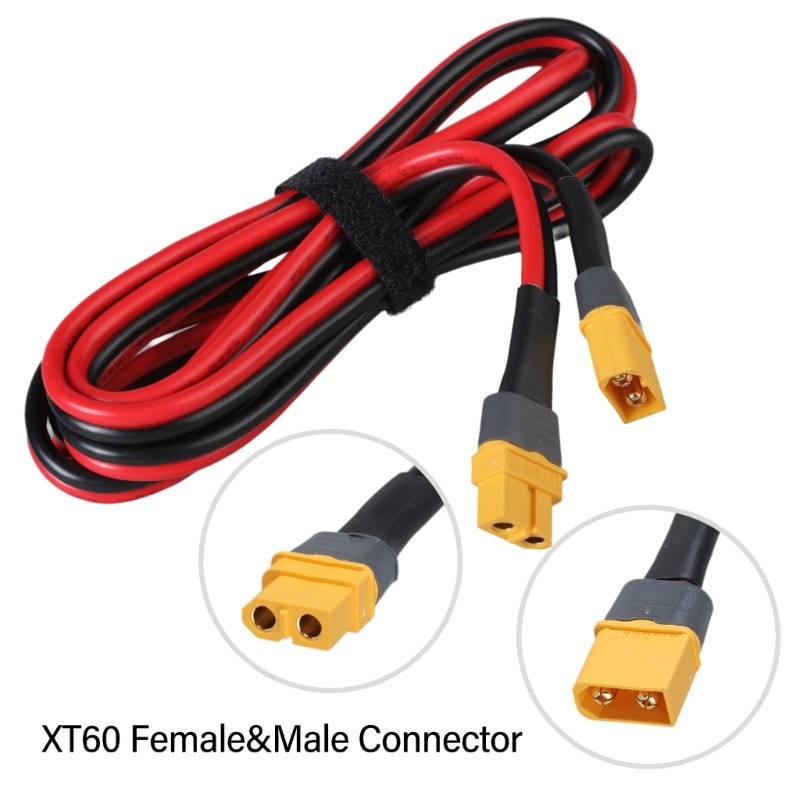 สายอะแดปเตอร์ Orangesea XT60 XT60 สายชาร์จ XT60 ขั้วต่อหญิงกับพลังงานชาย