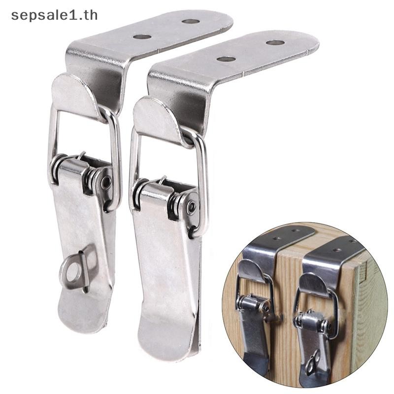 # Sale # 90 Degrees Duck-mouth Buckle Hook Lock Spring Load Draw Toggle Latch Clamp Clip Hasp .