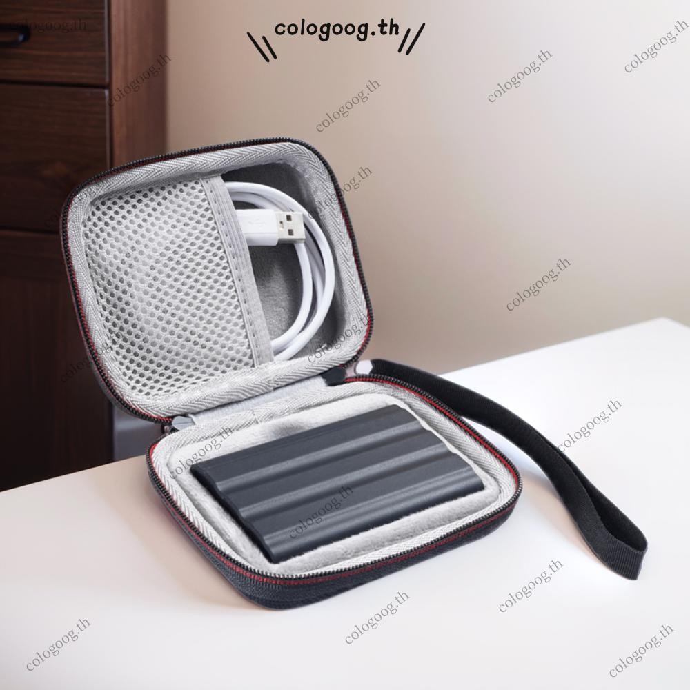 [colog.th] กระเป๋าพกพาแบบแข็ง EVA สําหรับ Samsung T7 Shield/T9 4TB/2TB/1TB SSD แบบพกพา