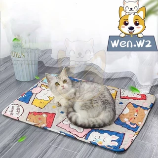 wen.W2 เสื่อรองนอนสำหรับสัตว์เลี้ยง เสื่อสัตว์เลี้ยง ที่นอนแมว ที่นอนสุนัข ที่นอนและแผ่นรองนอน