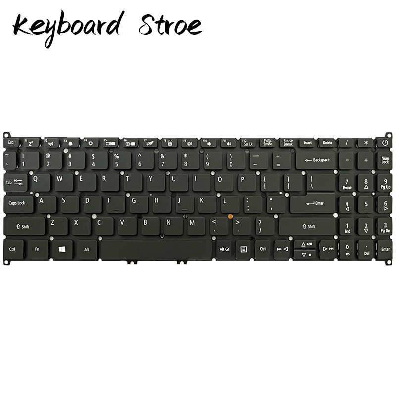 สําหรับ Acer Aspire A315-54 54K A315-55 55G 55K 55KG A315-56 A315-57 57G A315-58 A315-58G แป้นพิมพ์แ