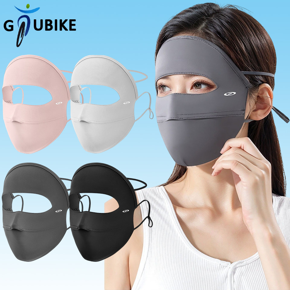 GTUBIKE น้ำแข็งลวดระบายอากาศป้องกันรังสียูวีป้องกันฝุ่นหน้ากากปรับขี่