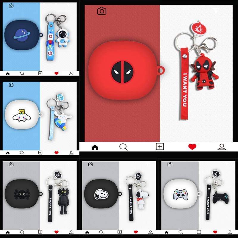 10 SoundPEATS T3 Pro / T3 Pro +/Clip1/C30  Silicone Protective Case For SoundPEATS T3 Pro