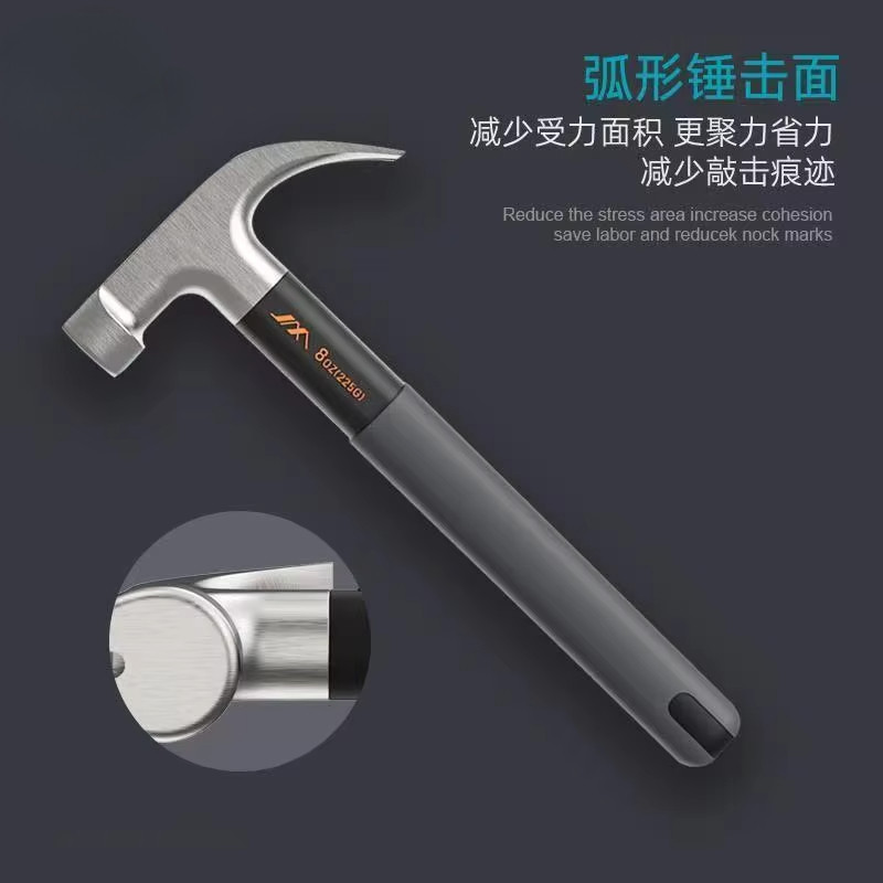 สําหรับ Xiaomi JIMIHOME 1pcs Mini Claw ค้อนมัลติฟังก์ชั่นเหล็กคาร์บอนสูงค้อนซ่อมฉุกเฉินความปลอดภัย Escape เครื่องมือ G20109N