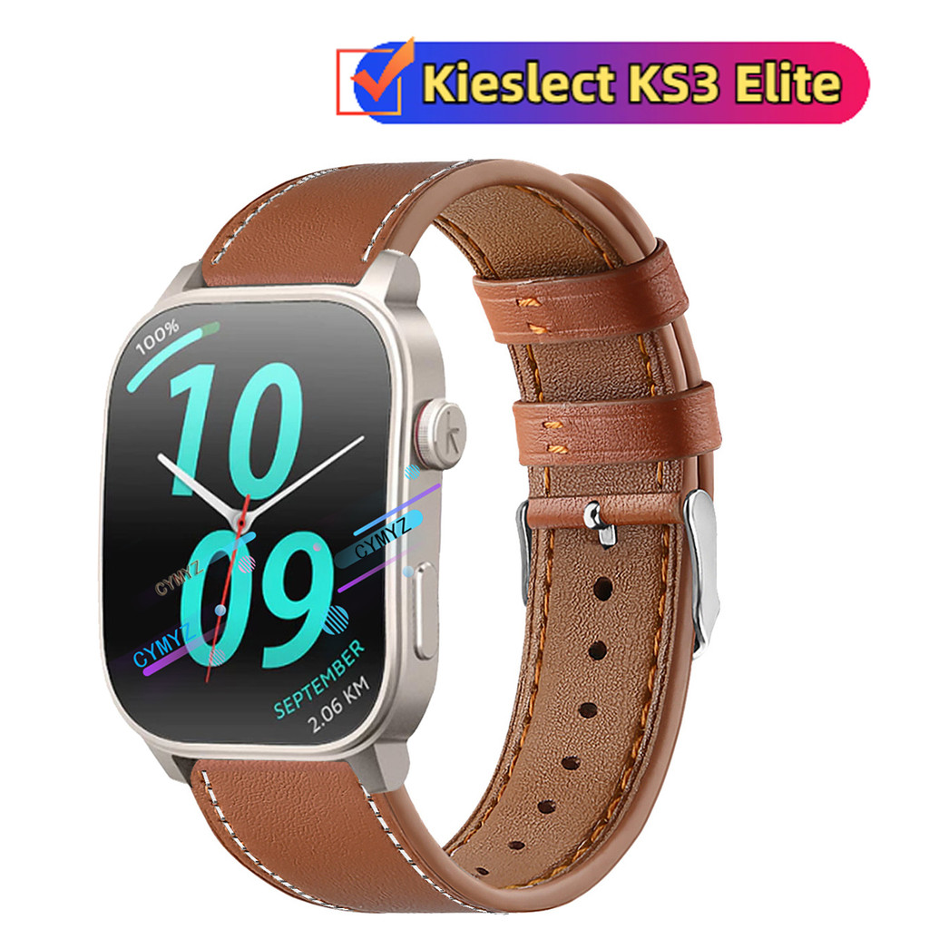 Kieslect KS3 Elite strap สายหนัง Kieslect KS 3 2 Pro strap สายรัดข้อมือกีฬา