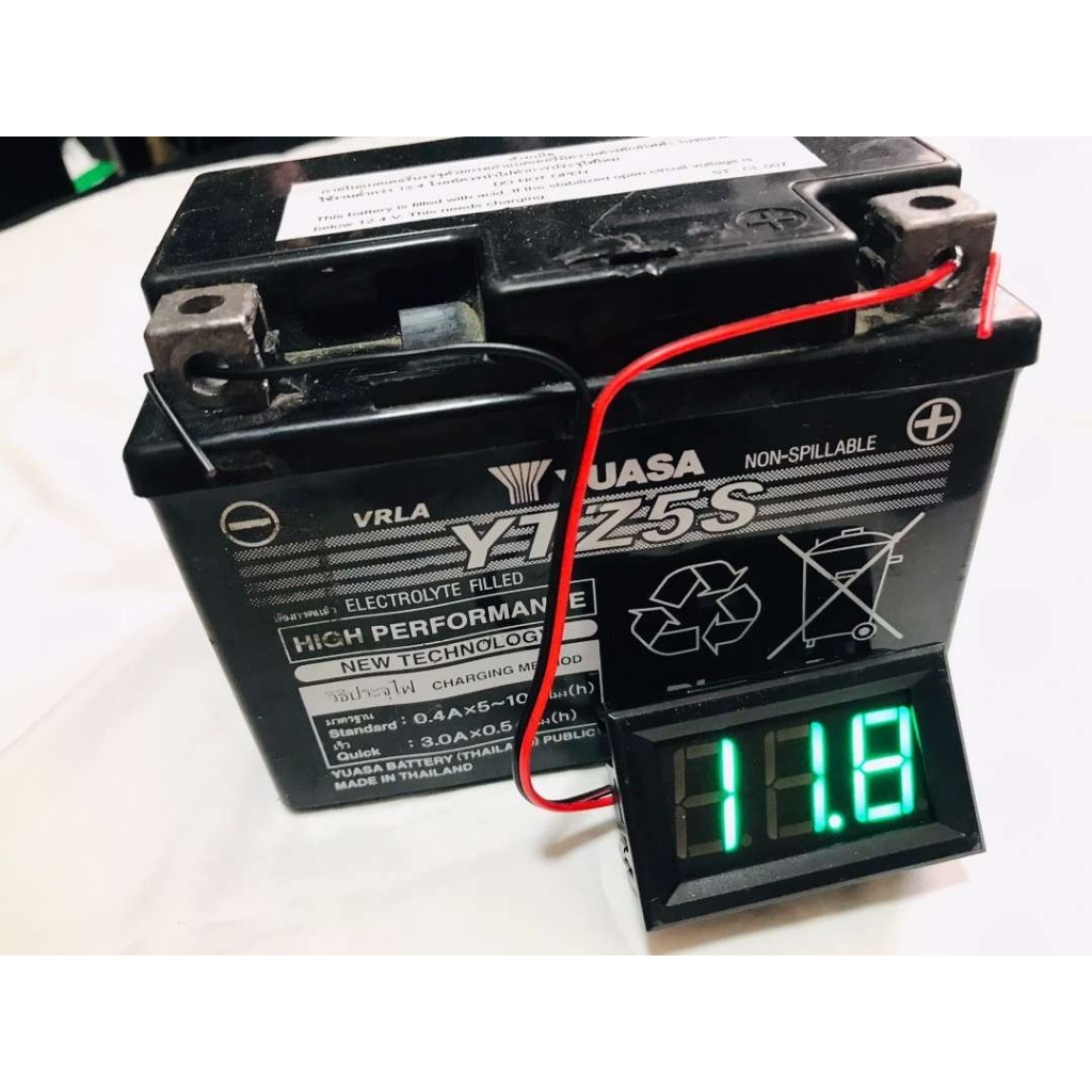 จอวัดโวลท์ เครื่องวัดโวลท์ DC4.5V-30V และ DC5V-120V หน้าจอดิจิตอล Digital Voltmeter - รูปที่ 2