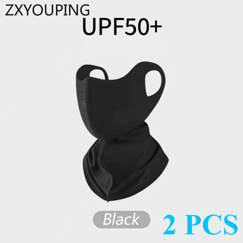Zxyouping หน้ากากกันแดด Ice Silk สำหรับผู้หญิง