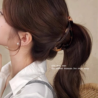 Fahion High Ponytail Heart Banana Clip Grips กิ๊บติดผม Hairpin อุปกรณ์เสริมคลิปแนวตั้ง
