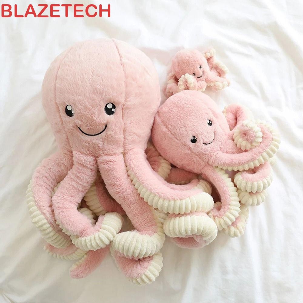 Blazetech Octopus ของเล่นตุ๊กตาน่ารัก Appease ตุ๊กตาของเล่นเด็กมาพร้อมกับของเล่น Sleeping Mate ของเล่นนุ่มตุ๊กตาปลาหมึกยักษ์