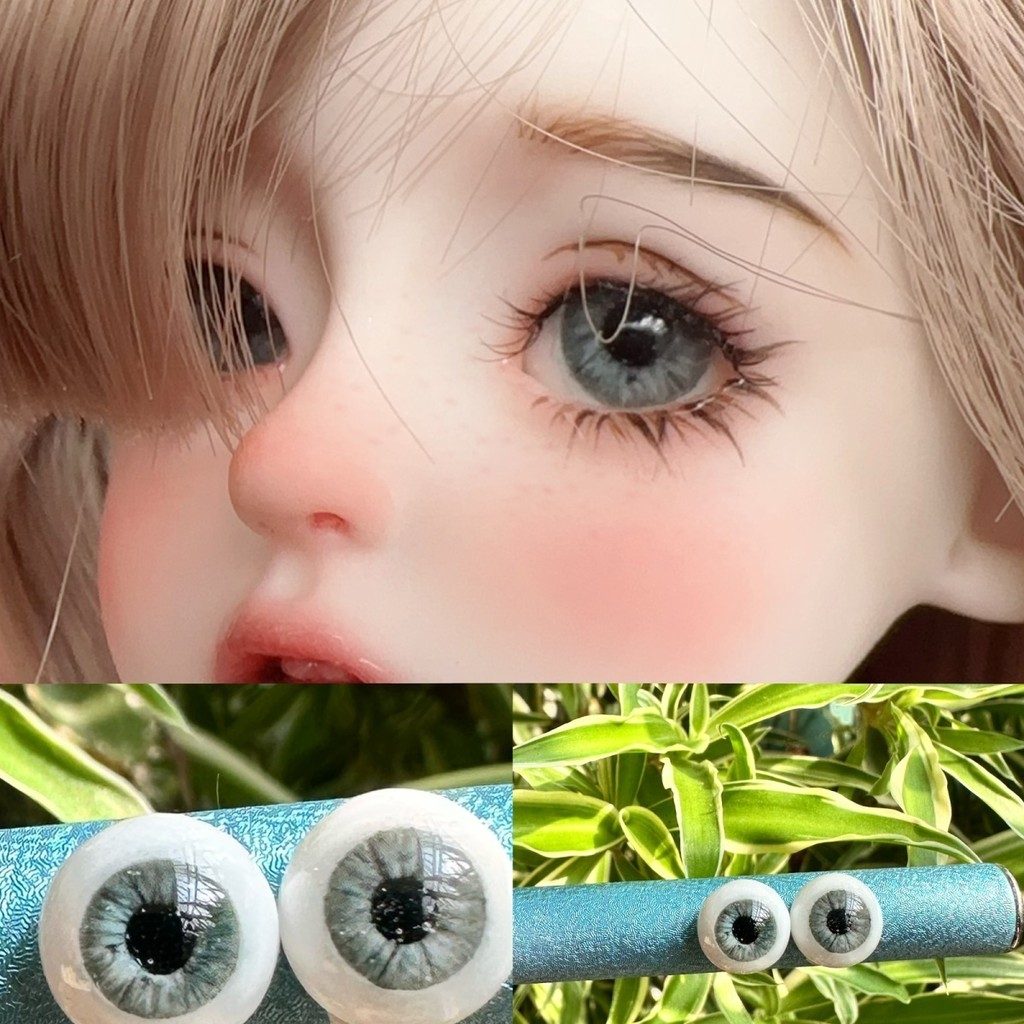 BJD เรซินตาพลาสเตอร์โฮมเมด ob11 1/3 1/4 1/6 BJD ตาตาตารูปแบบตาจำลอง