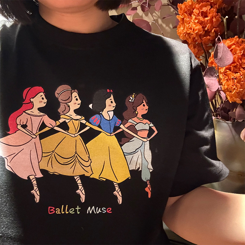 [BOOM Shopee] เสื้อยืดเจ้าหญิงOversize”พร้อมส่ง”💖♥  Ɲҽա 𝓒𝓸𝓵𝓵𝓮𝓬𝓽𝓲𝓸𝓷  ♥ผ้าคอตตอลนิ่ม อก37-50”