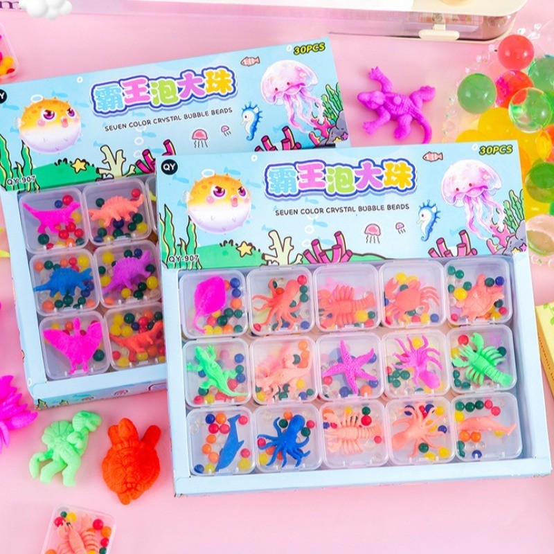 สัตว์ทางทะเลไดโนเสาร์ของเล่นน้ํา สพันจ์บ็อบ กางเกงทรงสี่เหลี่ยม ได้รับปริศนาขนาดใหญ่การแก้ไขต้นการศึกษาสังเกตของขวัญ