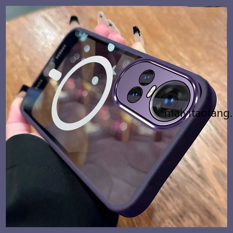 เคสสําหรับoppo reno 10 pro 5G reno 10 5G Softcaseซิลิโคนกันกระแทกออกแบบใหม่ความงามเชือกเส้นเล็กกระจกแต่งหน้าพร้อมที่วางSJSFDD05