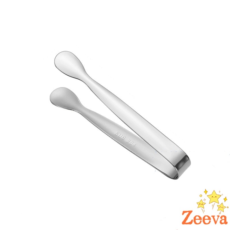 Zeeva【มีสินค้าในสต๊อก】 ที่คีบน้ําแข็ง สเตนเลส SizeMiNi คีบน้ําตาล ขนมหวาน ขนาดเล็กถนัดมือ  1ชิ้น พร้อมส่งในไทย Ice clip - รูปที่ 7