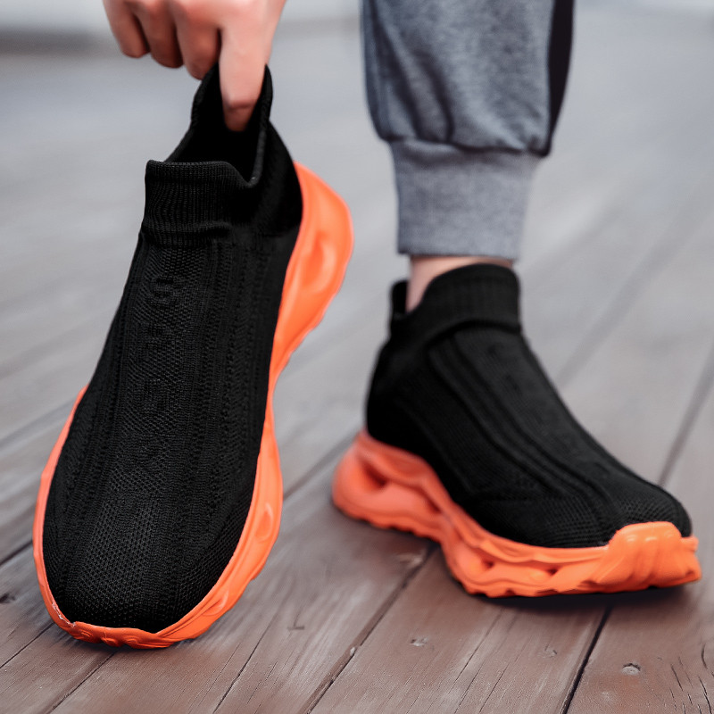 รองเท้าผ้าใบหน้ากว้างน้ําหนักเบา unisex แบบสวม super-comfy รองเท้าเดินสําหรับผู้หญิงผู้ชาย 35/46/47/48/US12/US13