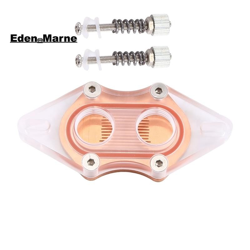 [Eden_Marner]CPU Water Cooling Block Cooler อะคริลิคโปร่งใส South Bridge Northbridge Block สําหรับคอ