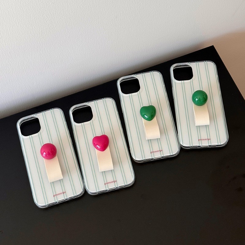 Simple Green Stripesครีมสีขาวเคสโทรศัพท์สําหรับOPPOค้นหาX8 Pro X7 F27 F21 Pro Plus A3 A3i A2 A1 Pro 