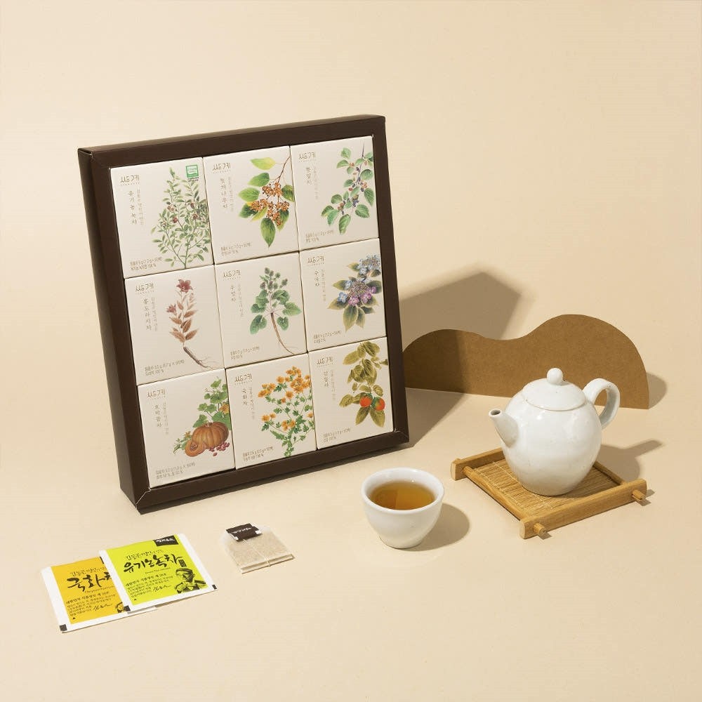 SSANGGYE Classic Tea Box (45 tea bags) / Tea Gift Set