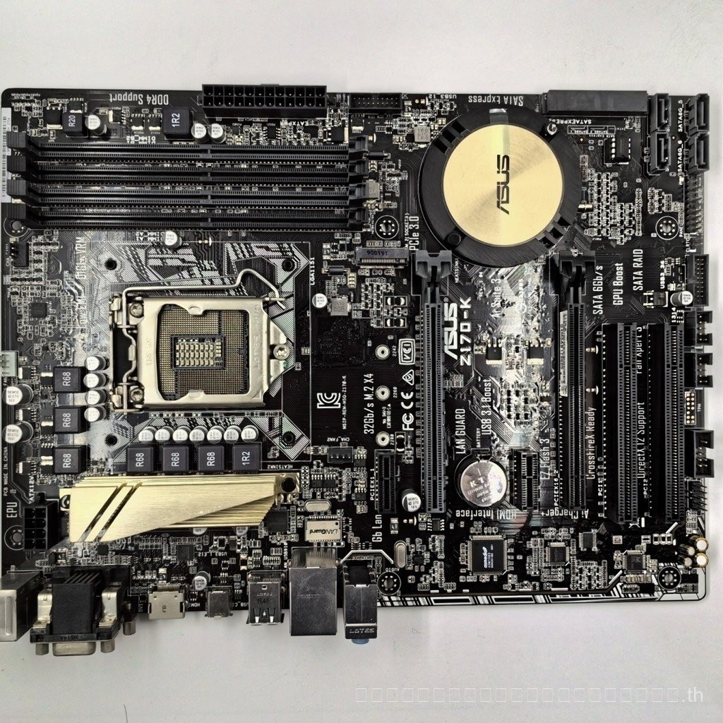 ทดสอบแล้วพร้อมจัดส่ง ซื้ออย่างมั่นใจ] เมนบอร์ด ASUS Z170-K รองรับ CPU D4 รุ่นที่ 6-7