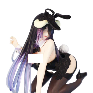 ฟิกเกอร์อนิเมะนเรศวรเดสก์ท็อปขนาด 10 ซม. Albedo Bunny Ver. คอลเลกชันรูปการกระทําพีวีซีรุ่นผู้ใหญ่ของเล่นแฟนเพื่อนของขวัญวันเกิด