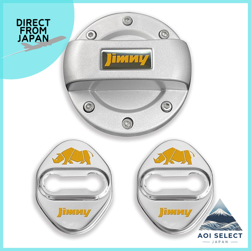 Jimny Fuel Cap Cover & Door Accessories Set (Variety of Colors) [Imported]