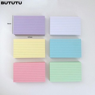 Buutu Index Cards,แนวนอน DIY Notepad, มัลติฟังก ์ ชั ่ นการเ…