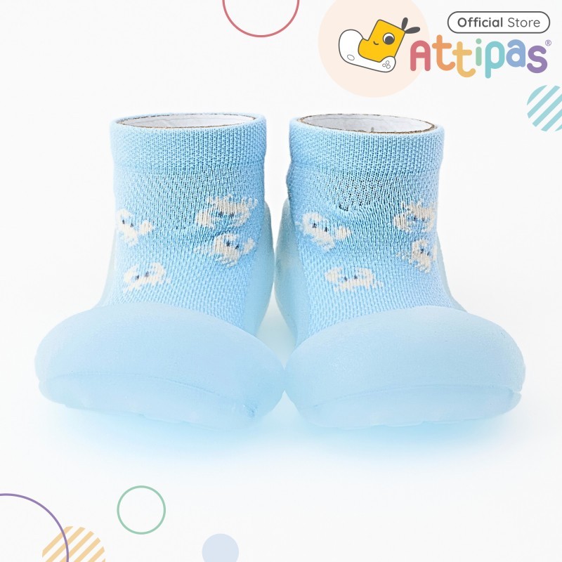 Attipas Functional Baby Shoes Prewalker Shoes - Baby Crab Blue