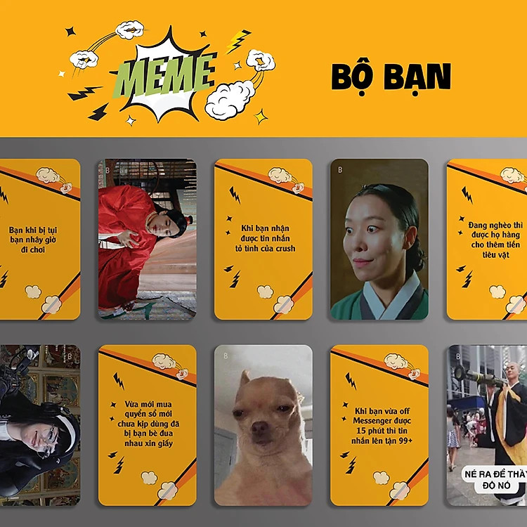 Meme doge Card Box (156 ใบ) เกมกระดานแสนสนุกอันดับ 1 กล่องหนา แข็งแรง