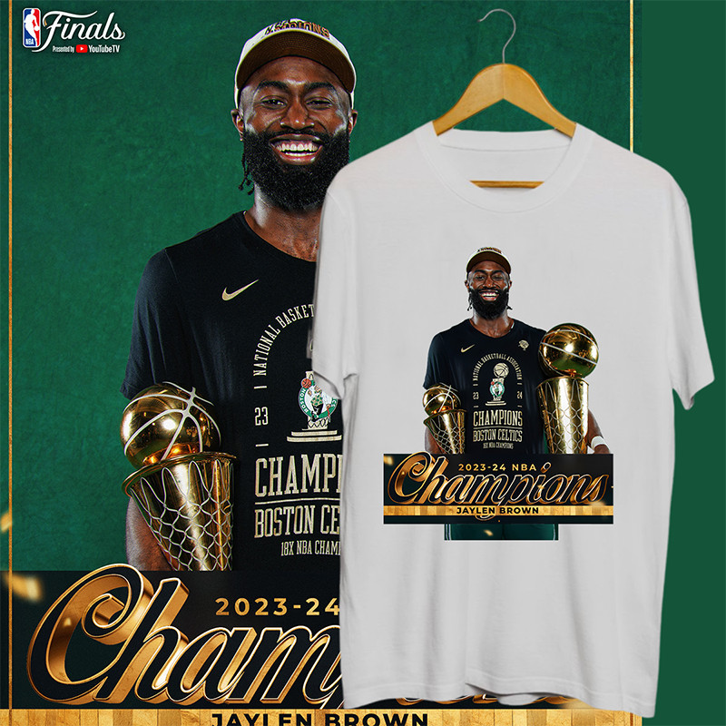 Jerem Brown NBA Finals, เสื้อยืด NBA Champion MVP, Unisex