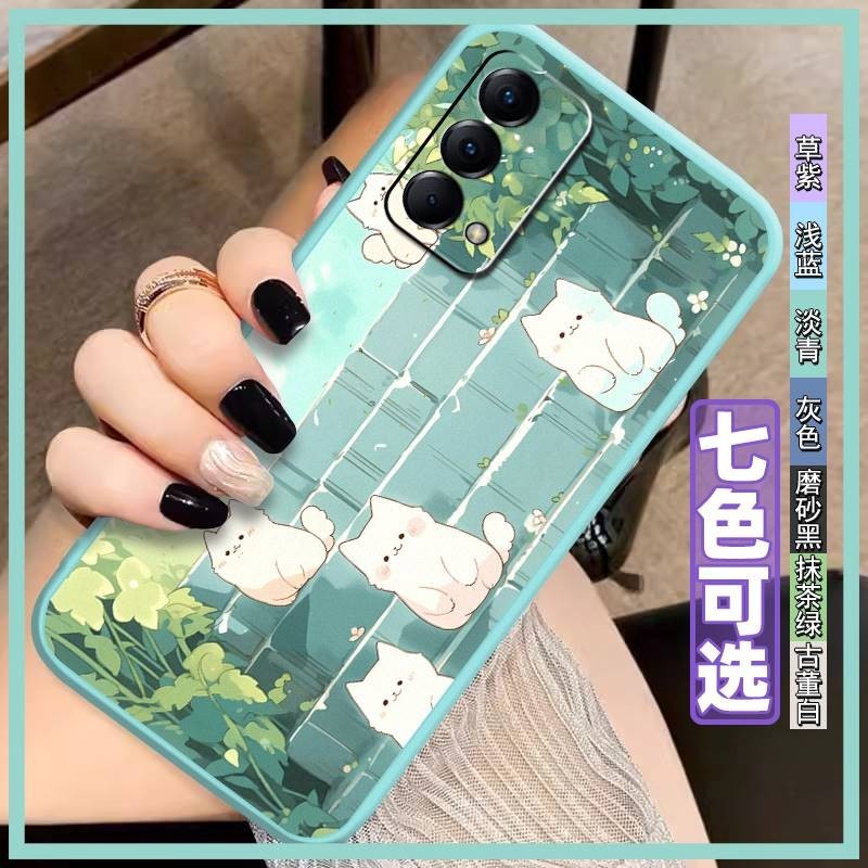 personalise Silicone Phone Case For OPPO Realme GT Master/Q3 Pro Carnival Anime Texture Back Cover Blame cute Shockproof soft